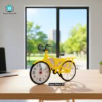 Bicycle Shape Alarm Clock Cycle (Decorative Desk Clock) - Image 2