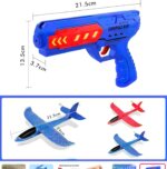 Foam AirPlane with LED Lights Launched from a Gun G0524 - Image 4