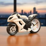 Motorcycle Bike Shape Portable Alarm Clock