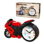 Motorcycle Bike Shape Portable Alarm Clock - Image 5