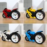 Motorcycle Bike Shape Portable Alarm Clock - Image 7