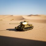 Die-cast metal T-34 tank models T0316