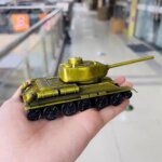 Die-cast metal T-34 tank models T0316 - Image 7