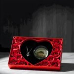 Premium Heart Pearl Gift Set – Necklace & Rose Edition H0408 - Image 3