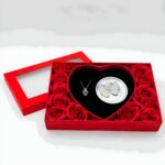 Premium Heart Pearl Gift Set – Necklace & Rose Edition H0408 - Image 7