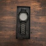 Premium Aura All-Black Minimalist Wrist Watch W0452 - Image 5