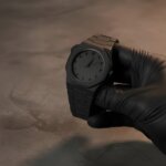 Premium Aura All-Black Minimalist Wrist Watch W0452 - Image 6